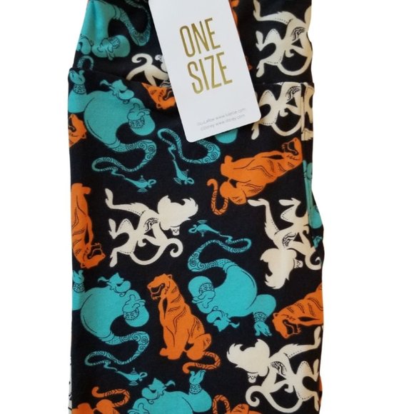 LuLaRoe Pants - Disney Aladdin OS LuLaRoe Leggings
